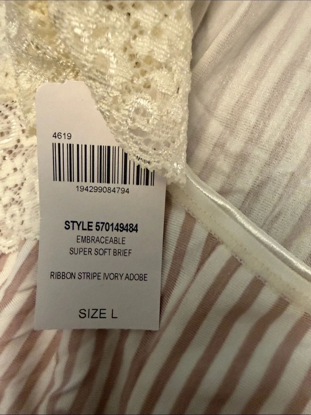 NWT Soma Matching Set Bra Size 38DDD And Matching Panties Size L
